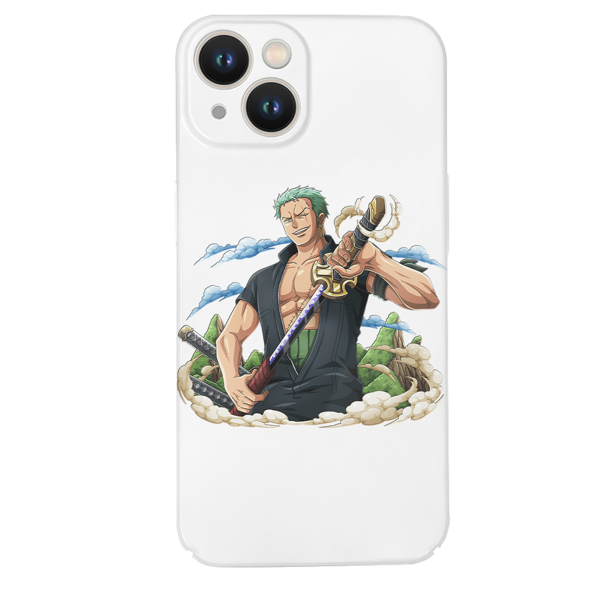 （画像用） ワンピース ロロノア・ゾロ ONE PIECE Roronoa Zoro 【iPhone 14シリーズ対応】ハードケース